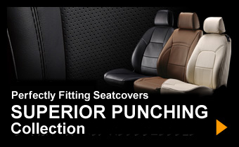 Perfectly Fitting Seatcovers SUPERIOR PUNCHING Collection シートカバー スーペリア パンチングコレクション